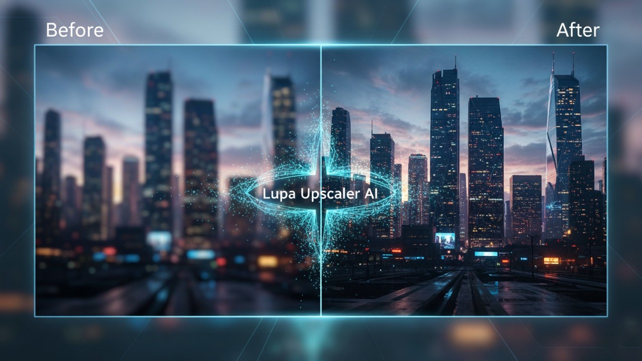 Lupa Upscaler Ai - The Magic Ai Image Upscaler